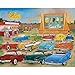 Bits and Pieces 300 Piece Jigsaw Puzzle for Adults Drive Inn Classic Americana Jigsaw Puzzle by Artist Kay Lamb Shannon Completed Puzzle Size 18 x 24 - Image 2