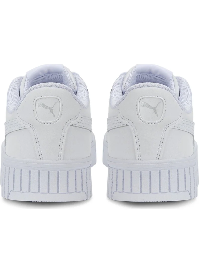 PUMA Carina 2.0 Jr White Women's Sneaker