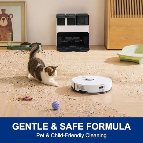 Nukisa Gardenia Scent Floor Cleaning Solution Compatible With Roborock Robot Vacuum And Mop Cleaner， Deep Cleans For Multiple Hard Floors, Suitable With All Robot Vacuums With Mopping (2) - Image 5