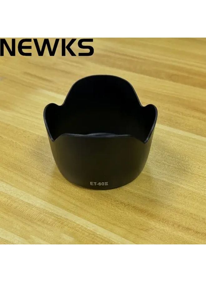 Lotus Shaped Camera Lens Hood For Canon 1200D 55 250mm 75 300mm Lenses 1pc - Image 2