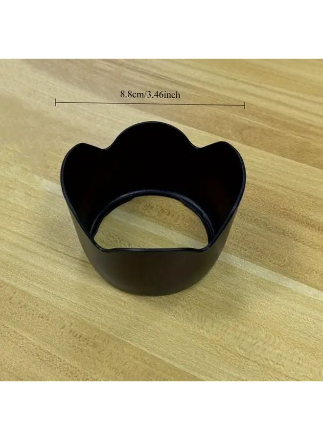 Lotus Shaped Camera Lens Hood For Canon 1200D 55 250mm 75 300mm Lenses 1pc - Image 3