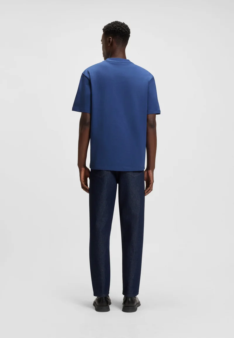 هوجو Relaxed-fit T-shirt in cotton with logo print