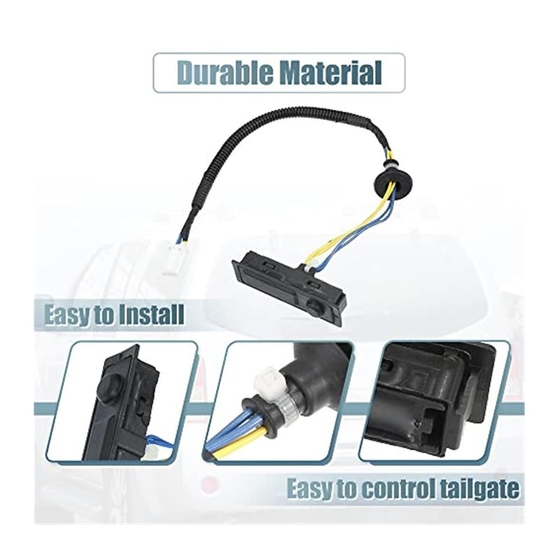 Vuzmode Rear Liftgate Trunk Open Release Switch for Nissan - Image 5