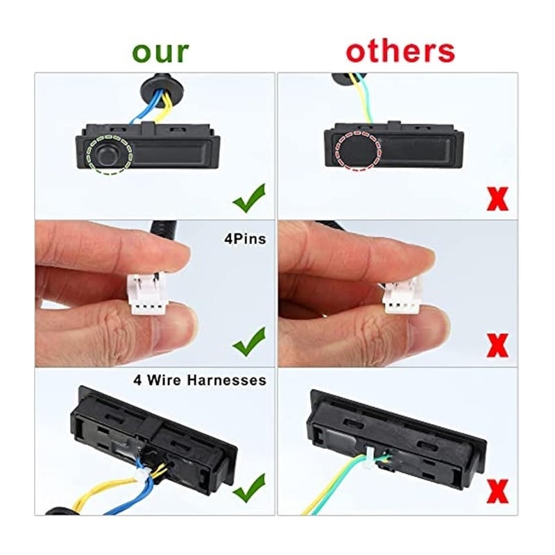 Vuzmode Rear Liftgate Trunk Open Release Switch for Nissan - Image 3