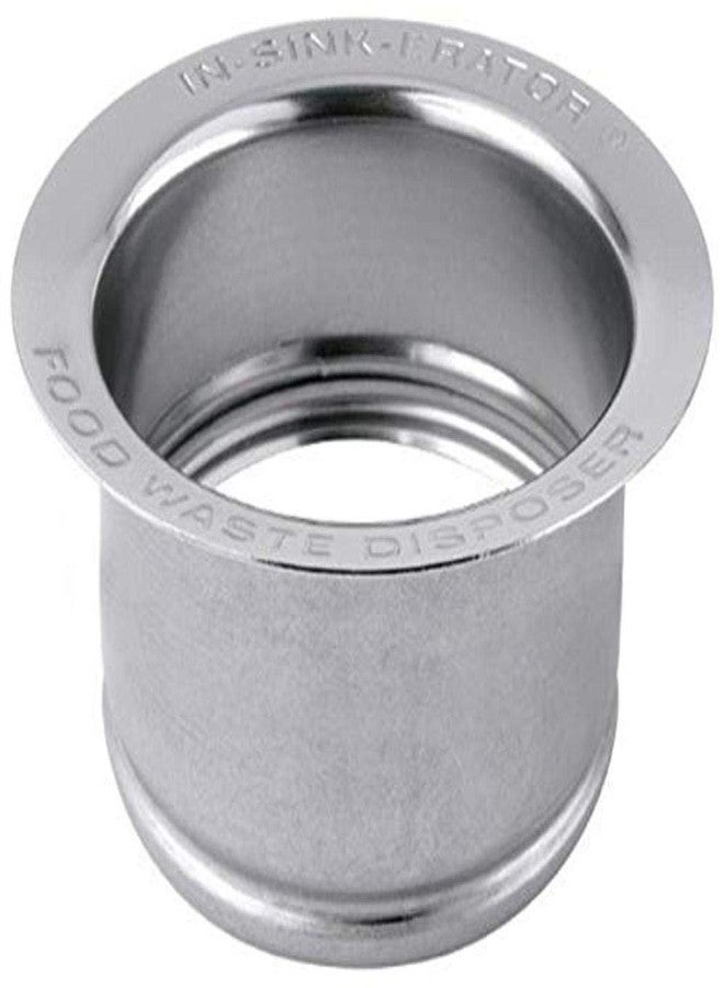 InSinkErator Deep Sink 3.5 Extended Sink Flange, Polished Stainless Steel, FLG-SSLG