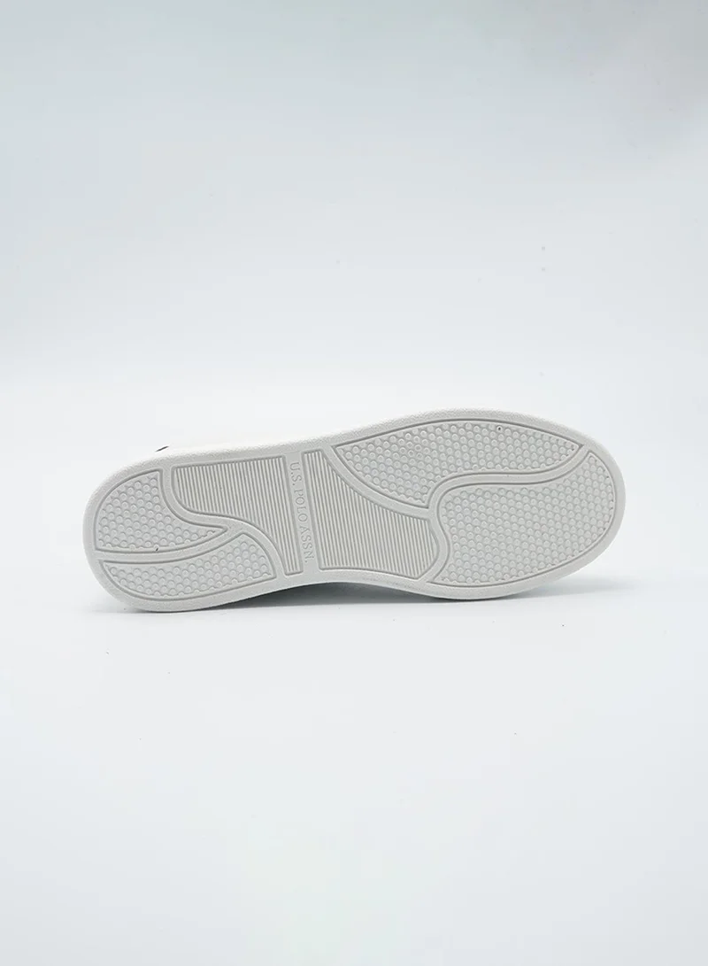 U.S. Polo Assn.  U.S. Polo Assn. Franco Women's Genuine Leather Comfortable Stylish Casual Everyday Shoes - White for Women | Best Price UAE