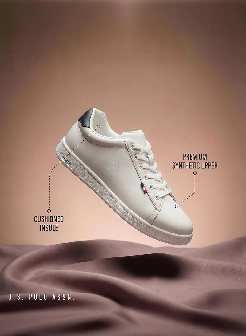 U.S. Polo Assn.  Franco Wmn Lt Women's Casual Shoes - White for Women | Best Price UAE