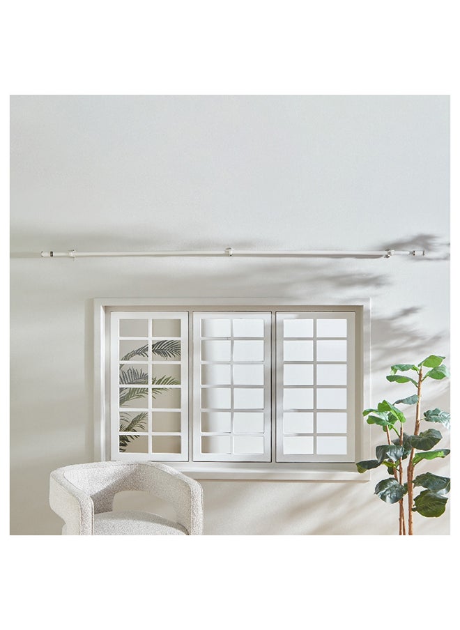 Home Box Zoe Powder Coated Extendable Single Curtain Rod 320 x 2.5 cm  - Image 1