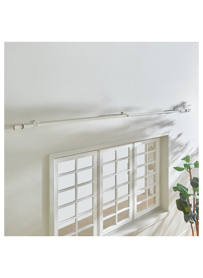 Home Box Zoe Powder Coated Extendable Single Curtain Rod 320 x 2.5 cm  - Image 2