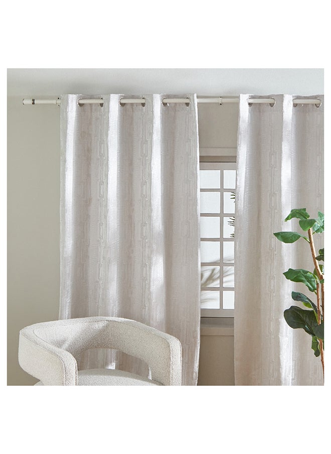 Home Box Zoe Powder Coated Extendable Single Curtain Rod 320 x 2.5 cm  - Image 4