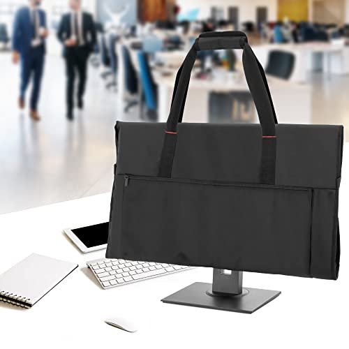 Trunab Travel Carrying Case for 27" LCD Screens and Monitors, With Padded Velvet Lining, Protective Monitor Bag Compatible With iMac* 27" and Accessories, Black (Patented Design) - Image 5
