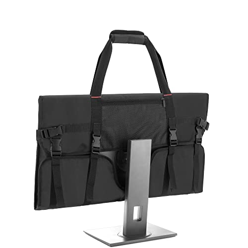 Trunab Travel Carrying Case for 27" LCD Screens and Monitors, With Padded Velvet Lining, Protective Monitor Bag Compatible With iMac* 27" and Accessories, Black (Patented Design) - Image 1