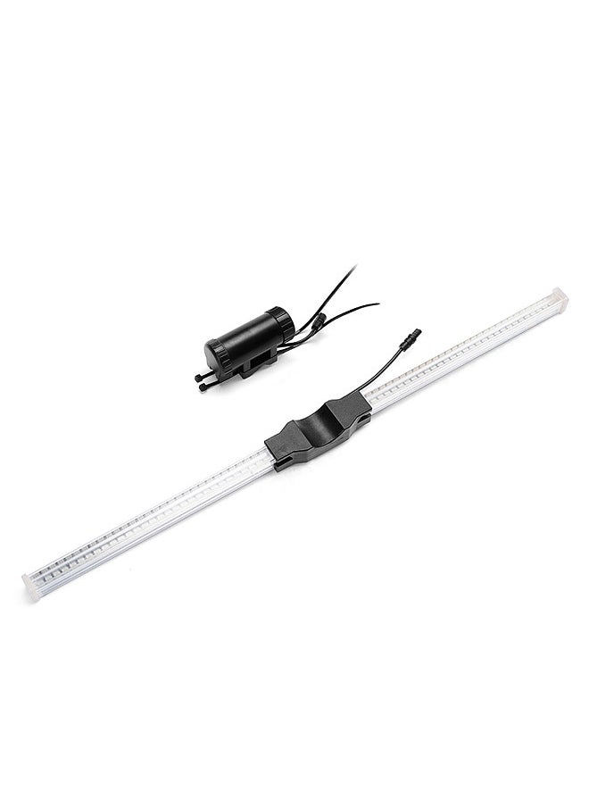 Generic - 64 LEDs Bicycle Wheel Lights High Resolution Bike Spoke Wheel Light Programmable Motor RGB Display Rechargeable Bicycle Wheel Hub Lamp - Image 1