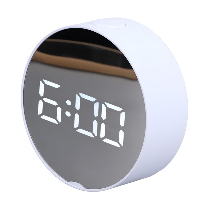 Digital Alarm Clock - Multifunctional LED timepiece with USB or battery power, displaying time, date, temperature, and vibrant colors for stylish room decor (option 2) - Image 1