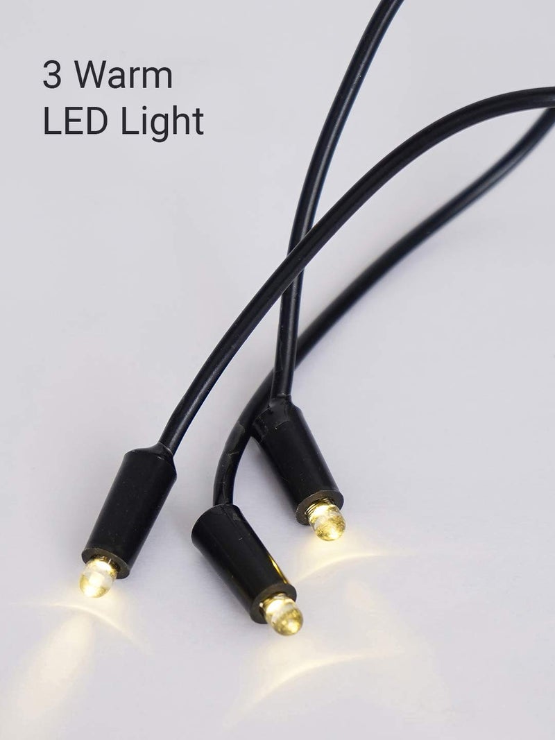 CHRONIKLE Water Flow Controller Pump or Motor with 3 LED Lights (Size: 5 x 5 x 5 CM | Color: Black | Weight: 250 gram) - Image 2