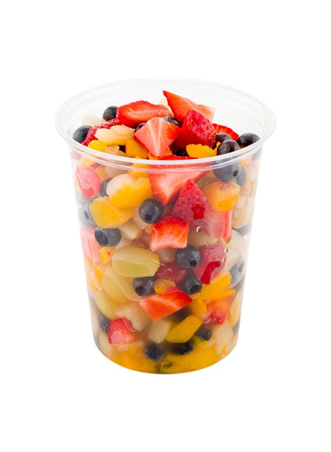 Restaurantware Basic Nature 32 Ounce Deli Containers, 500 Meal Prep Containers - Lids Sold Separately, PLA Plastic, Disposable Food Containers, For Holding Snacks, Salads, And Desserts  - Image 5