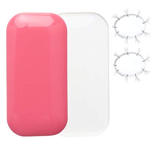 JCSMARTEC 4Pack Silicone Eye Lashes Extender Pallet Reuseable New Eyelash Extension Pads Mat Holder Stand 43 x 22 in - Image 2
