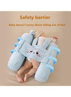 Beauenty 2 PCS Baby Anti Roll Side Sleep Pillow With Connecting Bands, Adjustable Infant Positioning Neck Back Cushion Accompany Sleeping Pillows for Unisex Toddlers  - Image 2