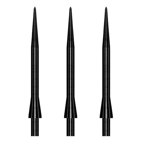 Winmau Dart Points - Velocity Steel Tip Darts Points in Black - 32mm - Image 2