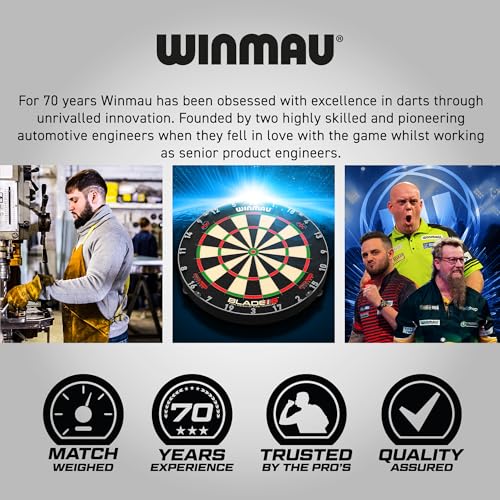 Winmau Dart Points - Velocity Steel Tip Darts Points in Black - 32mm - Image 5