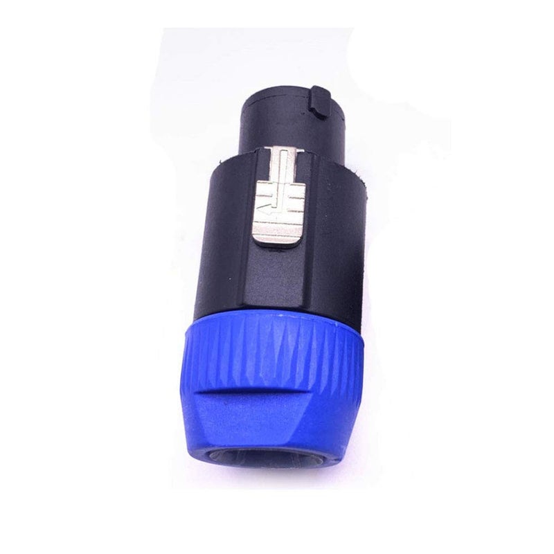 Wixine 4Pcs 8 Pole Conductor Pin Speakon Compatible PA Speaker Wire Cable end Connector Plugs - Image 2