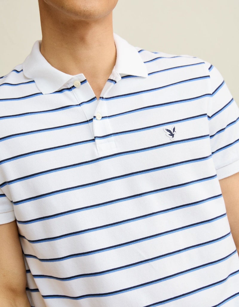 American Eagle AE Slim Fit Stretch Polo Shirt - Image 4