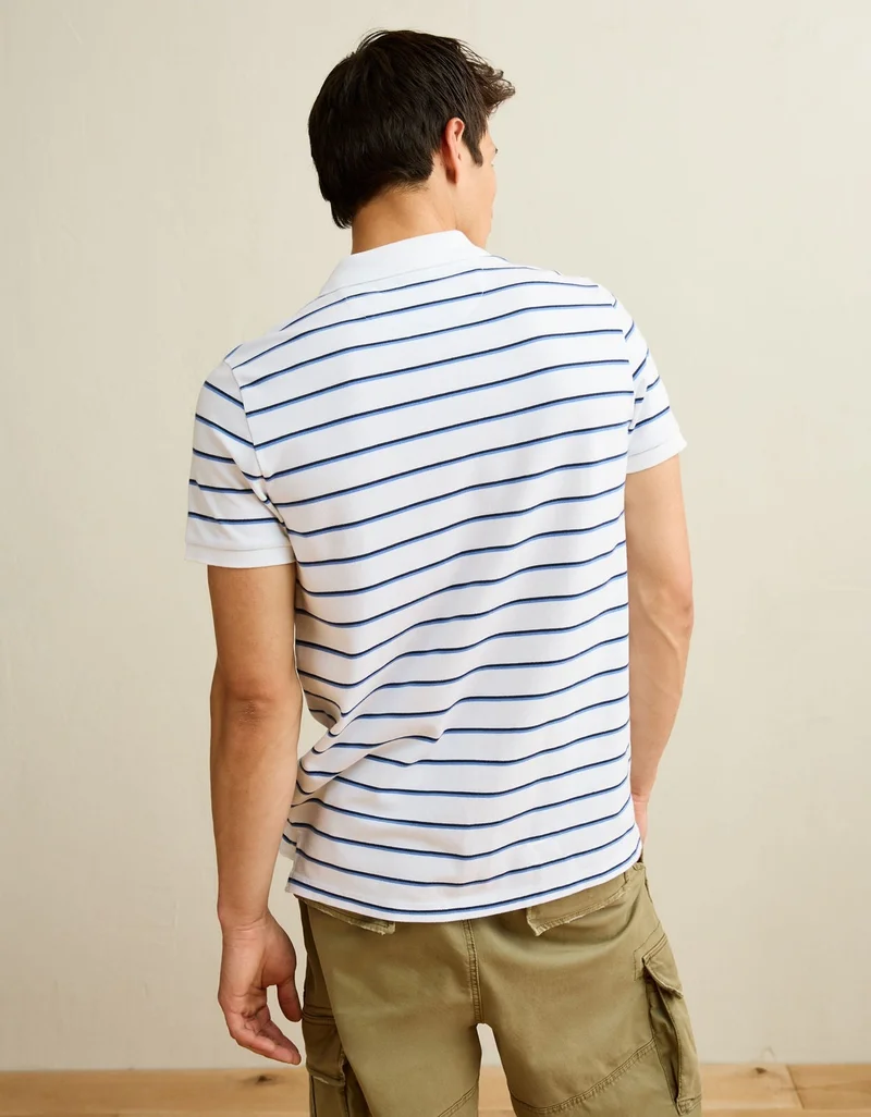 American Eagle AE Slim Fit Stretch Polo Shirt