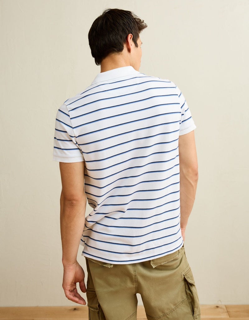 American Eagle AE Slim Fit Stretch Polo Shirt - Image 2