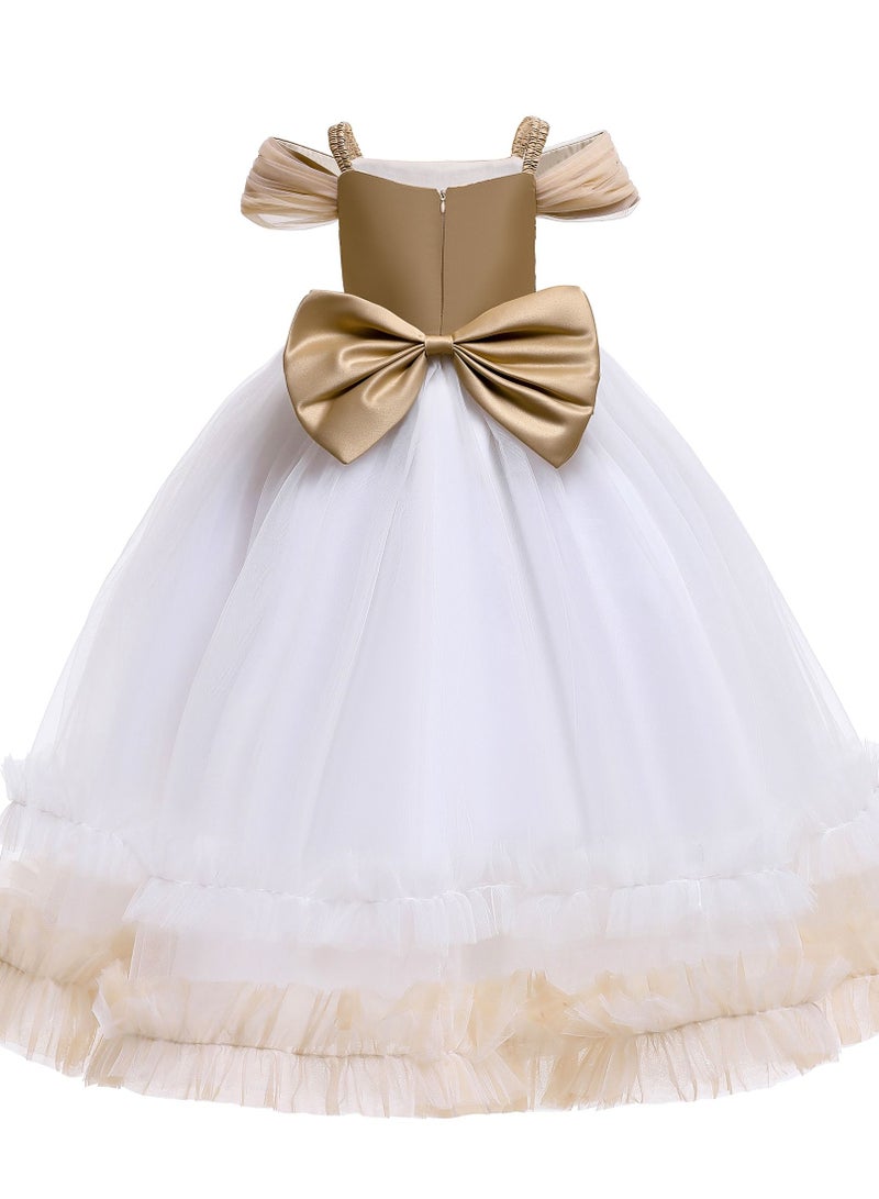Loquat Princess Cap Sleeve Maxi Dress - Image 2
