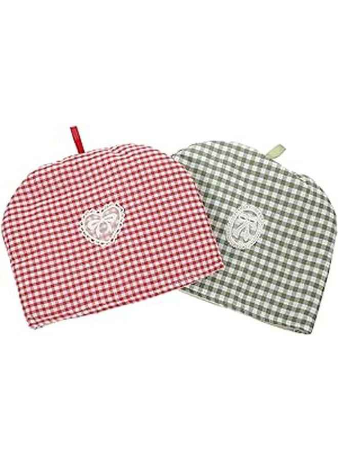 Insulated Teapot Cover 2 Pack Decorative Dustproof Kettle Warmer For Home Kitchen - Image 1