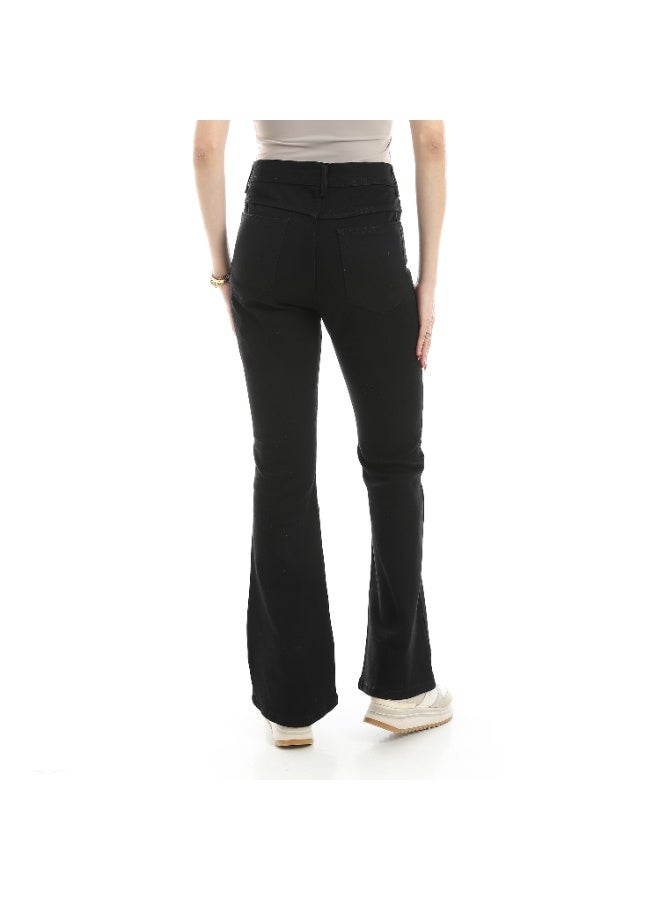 Charleston Pocket Pants For Women - Black - Image 3