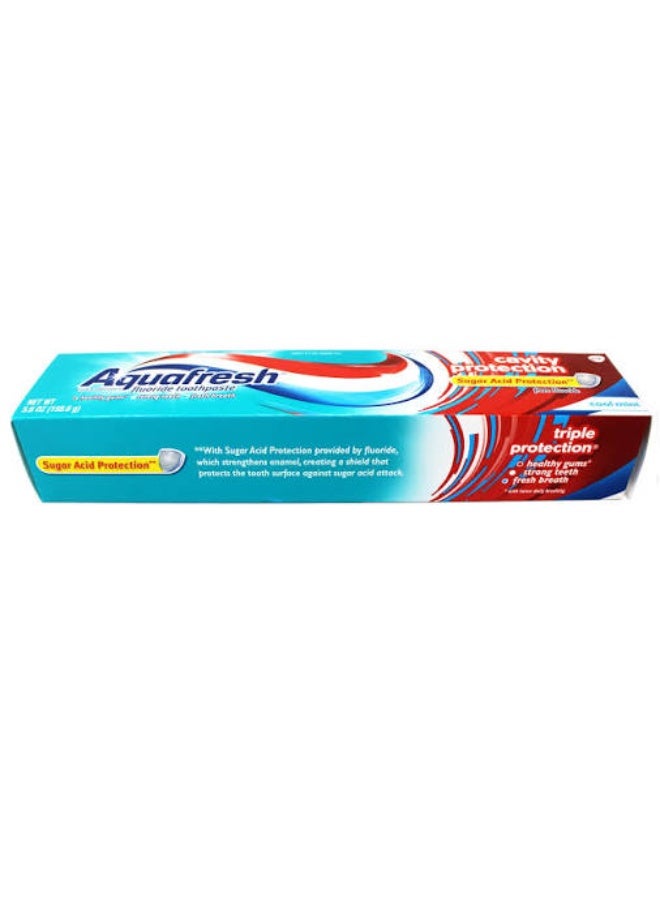 Aquafresh, Triple Protection Fluoride Toothpaste, Cavity Protection, Cool Mint 158.8 g - Image 4