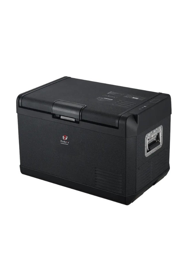 Toby's Tobys TR-47 Electric Cooler Portable Refrigerator Freezer Compact Fridge freezer Electric Cooler for Car RV Vehicle Boat Home Use Travel Camping Truck Party Picnic Outdoor (47 Liter) - Image 1
