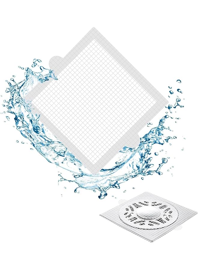 The Bros Disposable Shower Drain Hair Catcher, 50Pack Tub Hair Catcher Shower Drain Cover, Drain Hair Catcher Waterproof Mesh Stickers, Drain Hair Catcherfor Bathroom Accessories, Kitchen, Bathtub - Image 1
