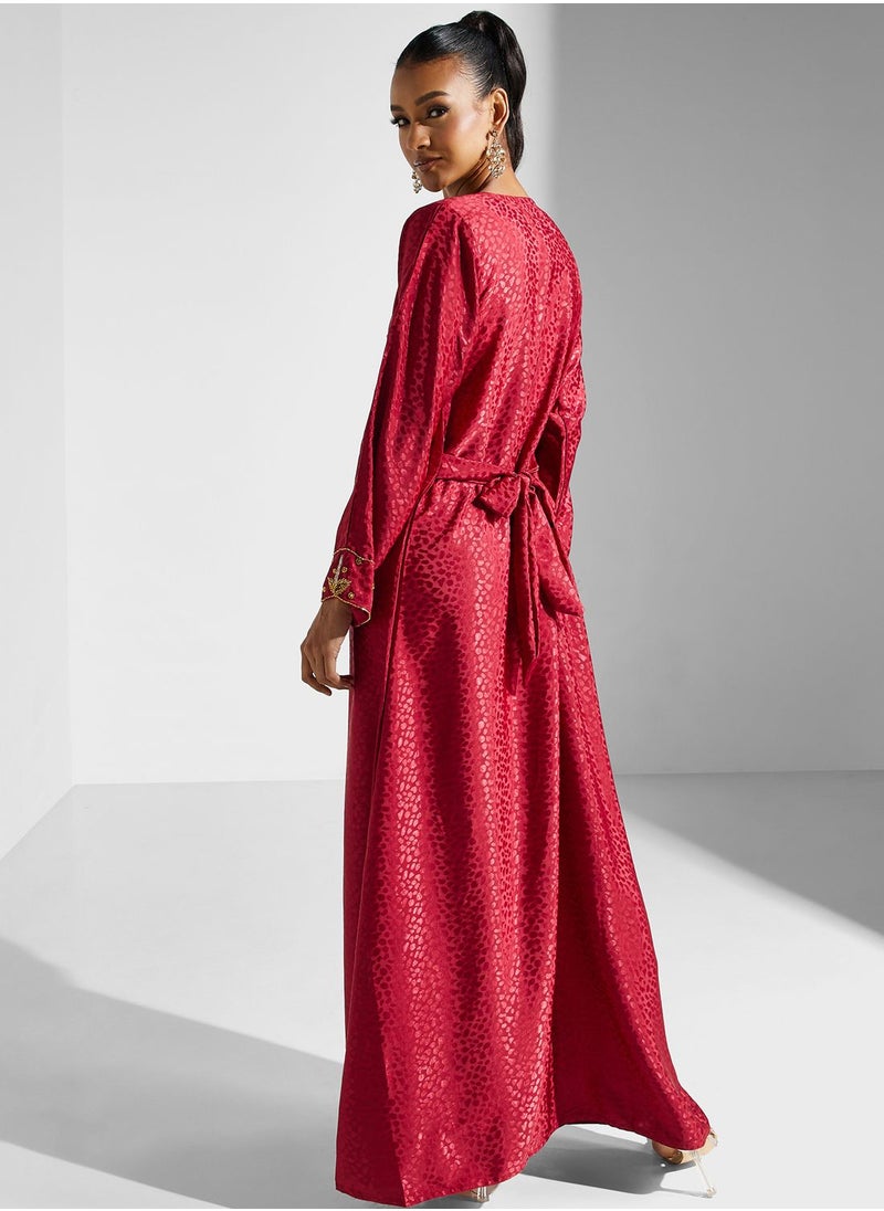 ARABIAN CLOSET - Embellished Embroidered Jalabiya - Image 1