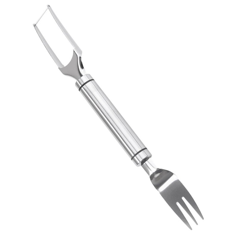 Stainless Steel Watermelon Slicer Fork Multifunctional Fruit Cutter Kitchen Tool - Image 2