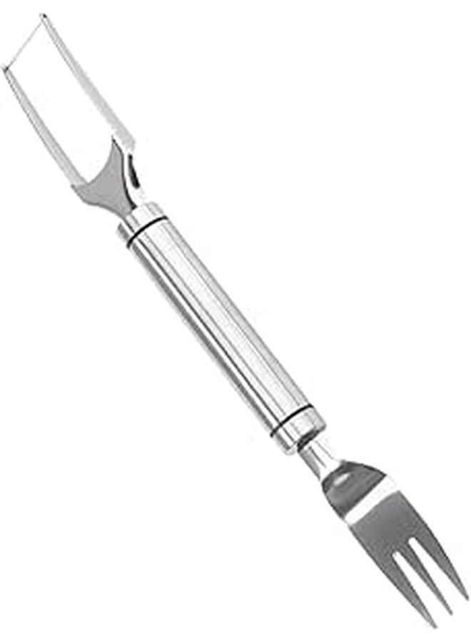Stainless Steel Watermelon Slicer Fork Multifunctional Fruit Cutter Kitchen Tool - Image 1