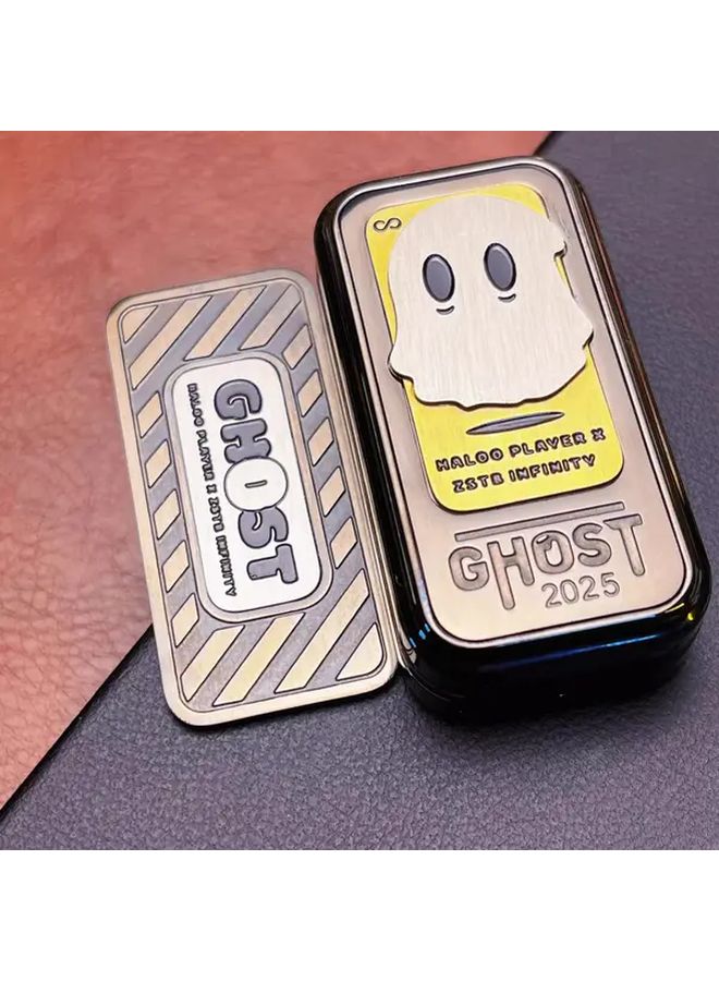 Black Stainless Steel Fidget Slider Toy Haptic Sensory Card For Adults EDC - Image 5