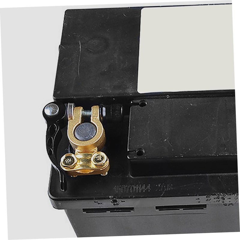 Vosarea 1 Set Car Battery Terminal Connectors Quick Release Clamps with Insulation Pads Cleaning Brush Heavy Duty Terminals for Easy Disconnect and Secure Connection - Image 4