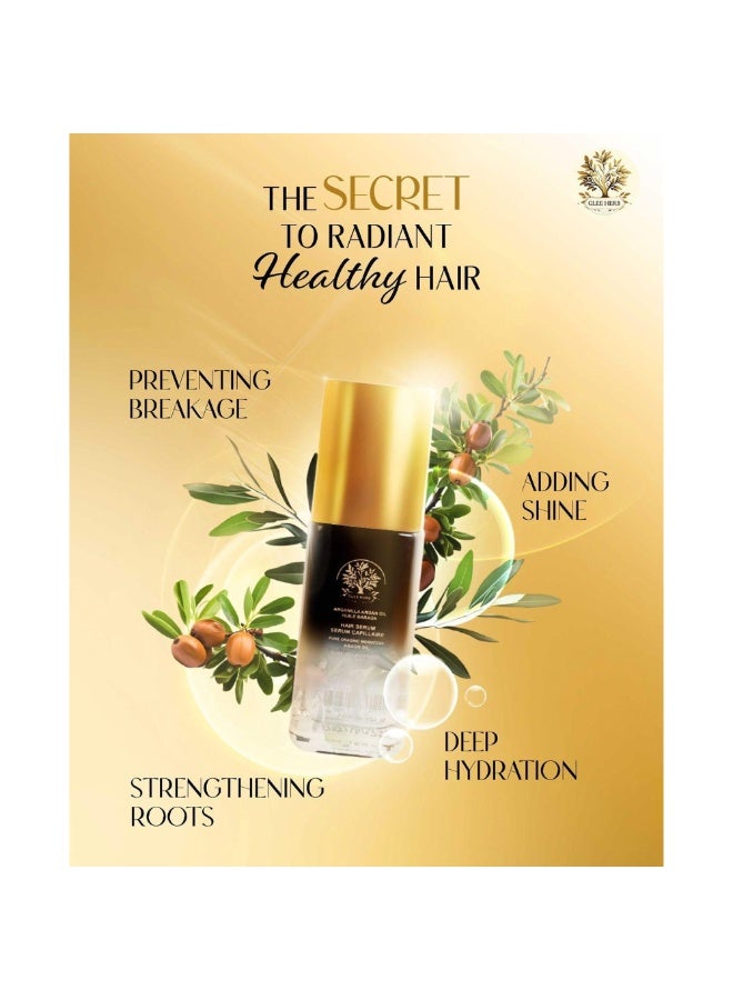 چلي هيرب  Glee Herb Arganilla Argan Oil Hair Serum – 50 ml | Nourishing & Anti-Frizz Treatment for Soft, Shiny, and Healthy Hair - Image 3