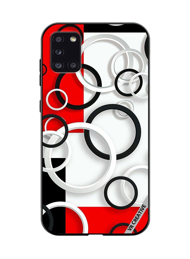 VR CREATIVE Protective Case Cover For Samsung Galaxy A31 Colorful Circle Design  Multicolour - Image 1