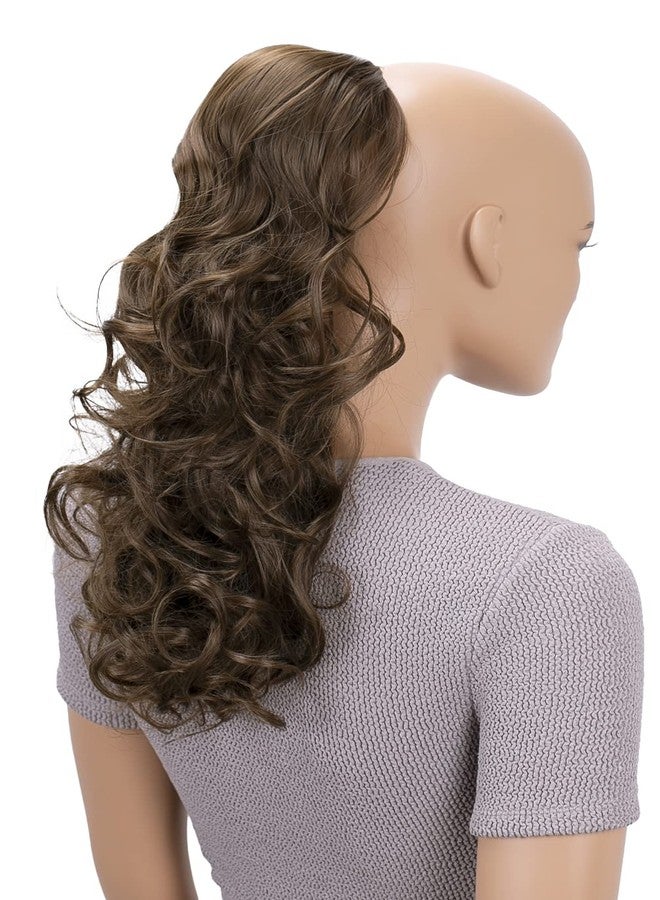 CAISHA 18" Hairpiece Ponytail Extensions Voluminous Wavy Brown PH18 - Image 1