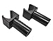 ComsenMed Wheelchair Seat Rail GuideFits 78 Inch TubingSteel Standard wheelschairs and Transport Chairs Common PartsReplacement Parts seat Rail guide19mm Diameter1PairBlack - Image 1
