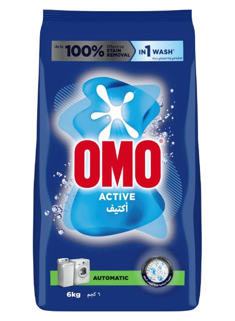 Active Automatic Antibacterial Laundry Detergent Powder,6Kg