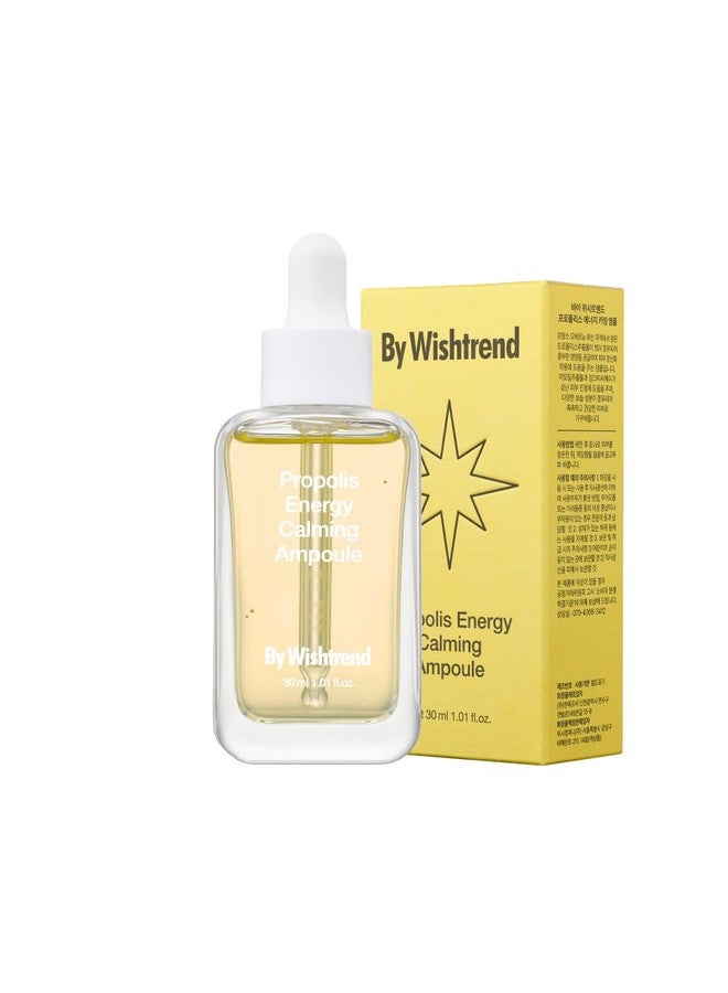 By Wishtrend [By Wishtrend]Propolis Energy Calming Ampoule 30ml 1.02 Fl Oz - Prevent Blemishes, Hydration, Hyperpigmentation, Ideal for Sensitive, Troubled Skin, Light Propolis ampoule - Image 1