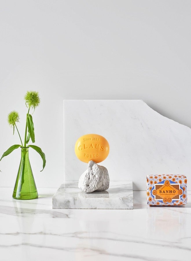 Claus Porto - Banho Citron Verbena Soap for Men + Women | Silky, Cleansing, Hydrating | Handcrafted, Aromatic, Energizing (150g | 5.3 oz) - Image 4