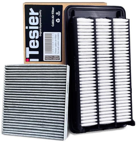 ITESIER Engine & Cabin Air Filter Kit for CRV (2017-2022) 1.5L Gas, Civic (2016-2021) 1.5L Gas, (NOT for Hybrid /2.0L) Replaces 17220-5AA-A00, 80292-TF0-G01 - Image 1