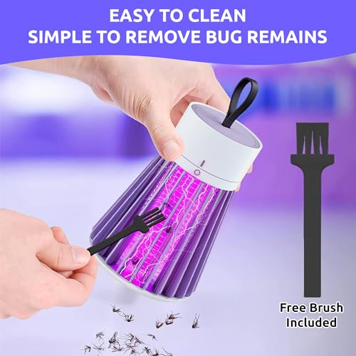 Eightiz Mosquito Killer Machine Mosquito Killer USB Powered Bug Zapper Mosquito LAMP for Electric LED LAMP Killer Indoor/Outdoor Mosquito Trap Machine for Home Gardening Outdoor - Image 4