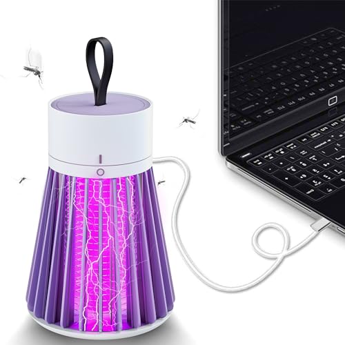 Eightiz Mosquito Killer Machine Mosquito Killer USB Powered Bug Zapper Mosquito LAMP for Electric LED LAMP Killer Indoor/Outdoor Mosquito Trap Machine for Home Gardening Outdoor - Image 5