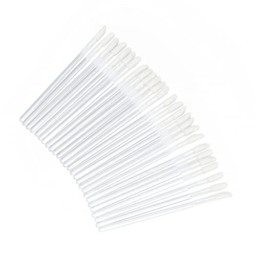 G2PLUS 200PCS Lip Gloss Applicators, Transparent Disposable Lip Brushes, Lipstick Gloss Wands Applicator Perfect Makeup Tool Kits - Image 4